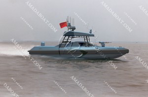 3A1160b（黑 豹II）三体消波浅吃水无人巡逻艇