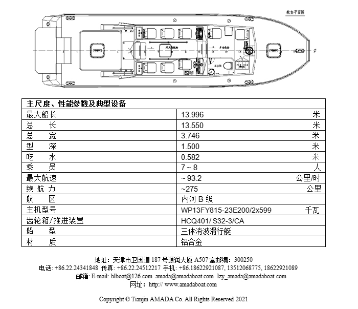 1355(截 击) 三体消波高速突击艇简介
