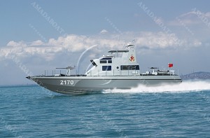 3A2170c（虎 鲨II）单体高速巡逻艇