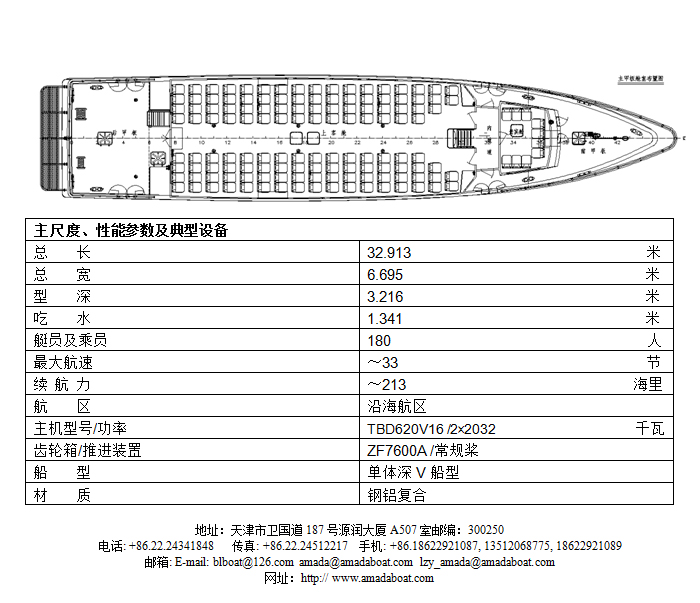 3186h(云安)沿海高速客船