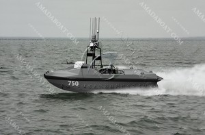 3A750e（海 猫V）双体无人舰载艇