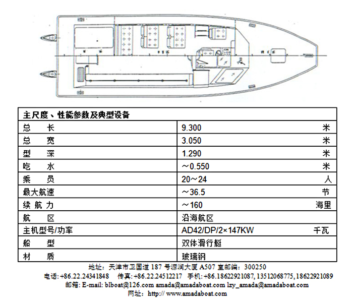 930（荆江）双体高速补给艇